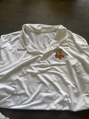 Mississippi Braves White Polo